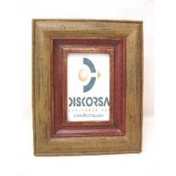 PORTAFOTOS MADERA MARRON...