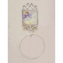 TOALLERO ARO PARED FORJA...