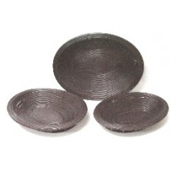 JUEGO 3 BANDEJAS MIMBRE...