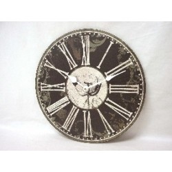 RELOJ TABLA REDONDO FLOR...