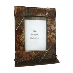 PORTAFOTOS CRISTAL HOJAS...