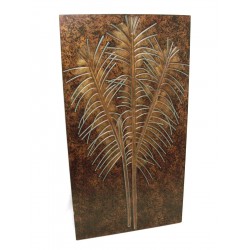 CUADRO MADERA PALMERA ANCHO