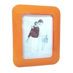 PORTAFOTOS CRISTAL NARANJA...