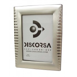 PORTAFOTOS PLATEADO PEINE...