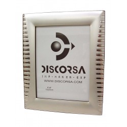 PORTAFOTOS PLATEADO PEINE...