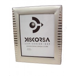 PORTAFOTOS PLATEADO PEINE...