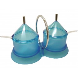 AZUCARERO DOBLE ACRILICO...