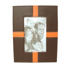 PORTAFOTOS POLIPIEL CRUZ...