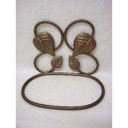 TOALLERO FORJA PARED HOJAS...