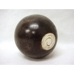 BOLA MADERA HUESO MARRON...