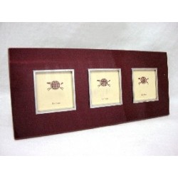 PORTAFOTOS TRIPLE METAL...