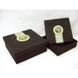 JUEGO 2 CAJAS CARTON PAPEL...