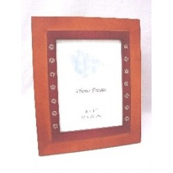 PORTAFOTOS MADERA ROJO...