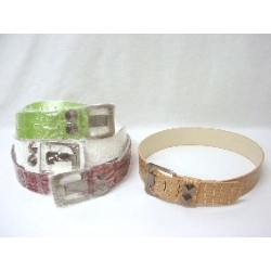 CINTURON POLIPIEL COCODRILO...