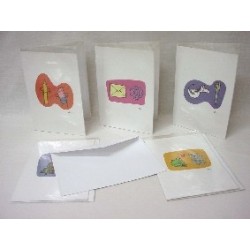 POSTAL DOBLE CON SOBRE...