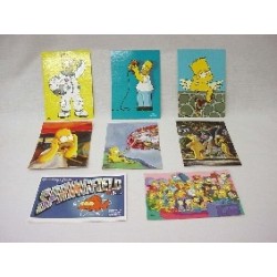POSTAL SENCILLA SIMPSONS...