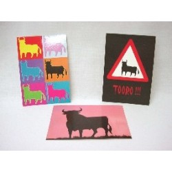 POSTAL SENCILLA TOROS SURTIDO