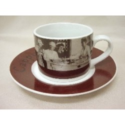 TAZA Y PLATO 70ML CAFE...