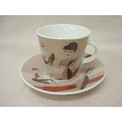 TAZA Y PLATO 80ML CAFE...