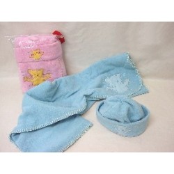 JUEGO MANTA POLAR Y GORRO...