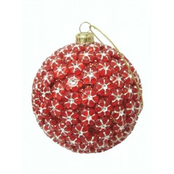 COLGANTE NAVIDAD BOLA ROJO...