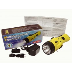 LINTERNA CON RADIO DYNAMO Y...