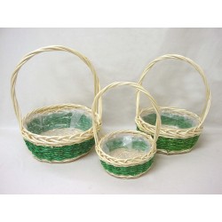 JUEGO 3 CESTAS REDONDAS...