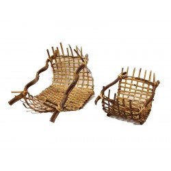 JUEGO 2 CENTROS RATTAN...