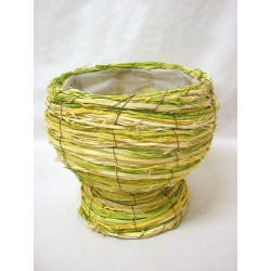 MACETERO REDONDO MIMBRE...