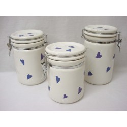 JUEGO 3 BOTES HERMETICOS...