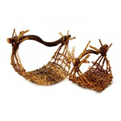 JUEGO 2 CENTROS RATTAN ASA...