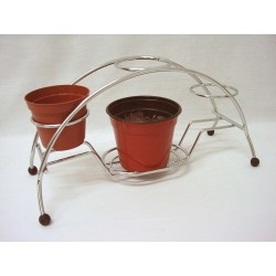 SOPORTE PARA 4  MACETAS...