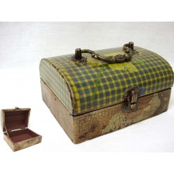 CAJA CURVADA PEQUEÑA VICHY...