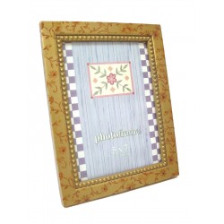 PORTAFOTOS MADERA DORADO...