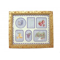 PORTAFOTOS CUADRO SEXTUPLE...