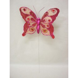 PINCHO MARIPOSA PEQUEÑA ROSA