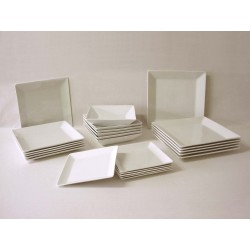 VAJILLA 24 PIEZAS CUADRADA...