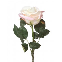 FLOR INDIVIDUAL HOJAS ROSA...