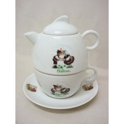 TAZA PLATO TETERA 180ML...