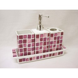 JUEGO BAÑO 4 PIEZAS ALAS...