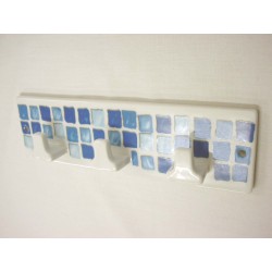 PERCHA TRIPLE CUBO MOSAICO...