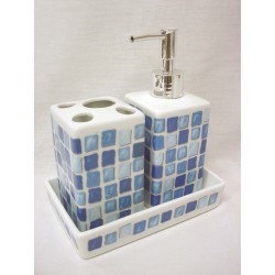 JUEGO BAÑO 3 CEPILLOS...