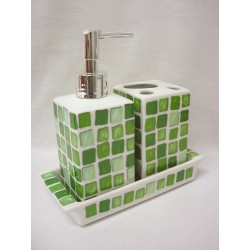 JUEGO BAÑO 3 CEPILLOS ALA...