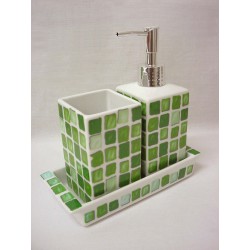 JUEGO BAÑO 3 VASO ALAS...