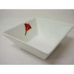 BOWL CUADRADO PORCELANA...