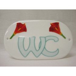 PLACA OVALADA BAÑO...