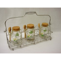 SOPORTE CROMADO 3 BOTES...