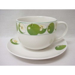 TAZA Y PLATO JUMBO 475ML...