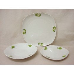 VAJILLA 18 PIEZAS MANZANA...