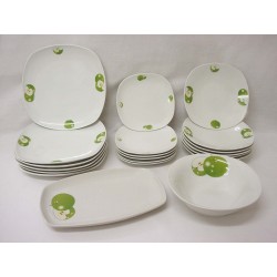 VAJILLA 20 PIEZAS MANZANA...